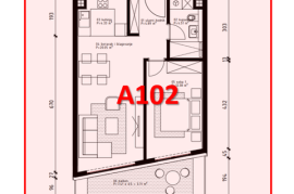 Novogradnja- jednosoban stan na 1. katu, Poreč, Istra, Poreč, Apartamento