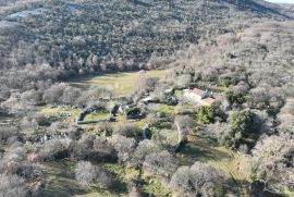 Labin, okolica 111000 m² zemljišta i kamena kuća, Raša, Terrain