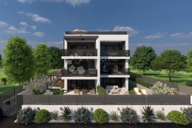 Luksuzni Penthouse s krovnom tersaom novogradnja Trogir, Trogir, Appartement