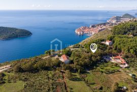 Zemljište s lokacijskom dozvolom i pogledom na Lokrum i Dubrovnik/ NOVO U PONUDI, Dubrovnik - Okolica, Terreno