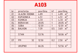 NOVOGRADNJA POREČ - STAN A103 / 1S+DB, Poreč, Flat