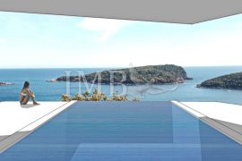Građevinsko zemljište uz more | Panoramski pogled na more i otoke | Atraktivna pozicija | Privatnost - Dubrovnik okolica, Dubrovnik - Okolica, Terrain