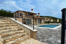 Kuća za odmor s panoramskim pogledom, Labin, okolica, Istra, Labin, بيت