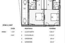 OTOK KRK, GRAD KRK - Penthouse od 146 m2 u novogradnji, Krk, Kвартира
