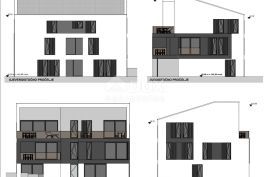OTOK KRK, GRAD KRK - Apartman 1S+DB od 64 m2 u novogradnji, Krk, Appartement