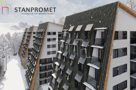 Apartman dvije spavaće 48m2 u izgradnji Ski Centar Ravna Planina, Flat