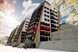 Apartman dvije spavaće od 49,13m2 sa velikim balkonomu izgradnji Ski Centar Ravna Planina, Appartment