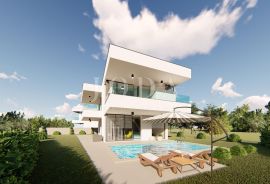 Moderna dvojna kuća s bazenom, Omišalj - otok Krk, Omišalj, House