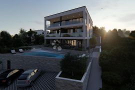 Deluxe novi stan s bazenom! Ekskluzivna oaza na plaži u srcu Korčule!, Vela Luka, Wohnung