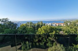 Ekskluzivni penthouse s bazenom i fantastičnim pogledom na more, Malinska-Dubašnica, Daire