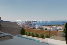 Primošten, luksuzan penthouse s panoramskim pogledom na more, Primošten, Apartamento