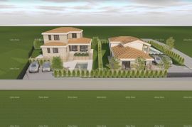 Građevinsko zemljište Prodaja građevinske parcele sa projektom, BIBIĆI!!, Svetvinčenat, Zemljište