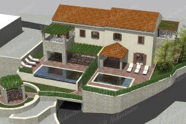 Dvojne kuće s bazenima u zelenilu. Okružene prirodnim ljepotama dubrovačkog kraja, Dubrovnik - Okolica, Ev