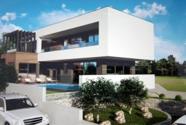 Kuća Novi projekt za gradnju kuće sa bazenom 500 m do mora., Medulin, Σπίτι